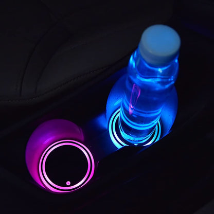 Universal LED Vehicle Cup Holder Lights